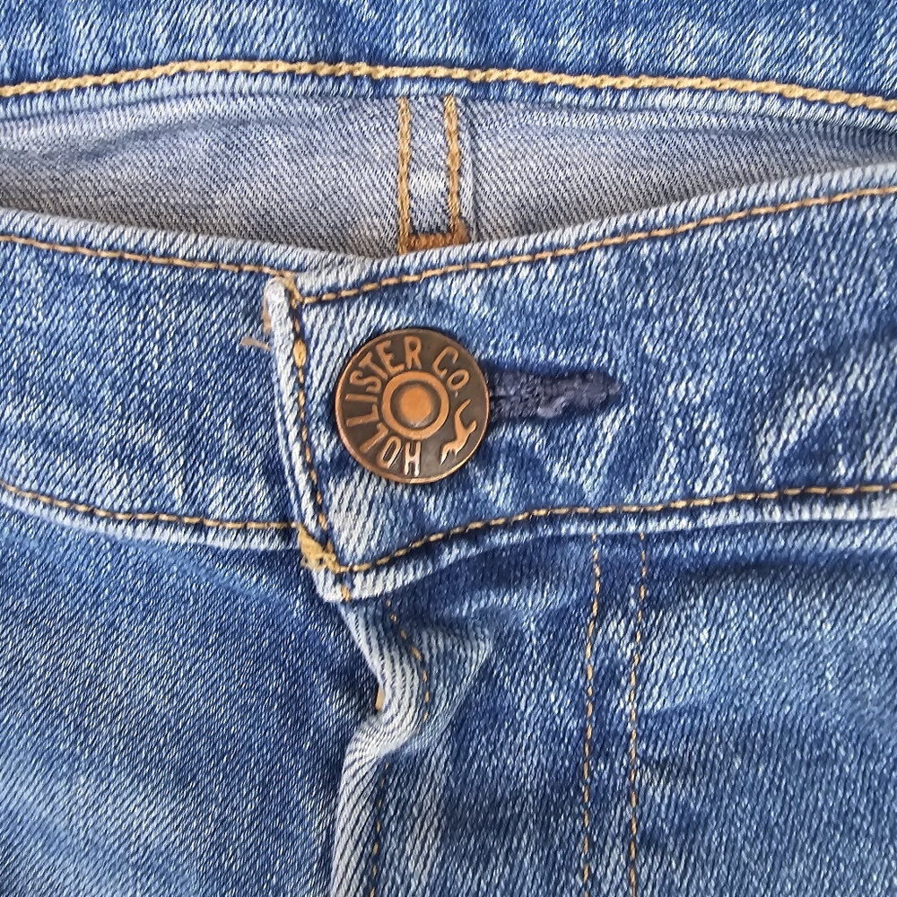 Hollister Authentic Denim Jean Men's Skinny Jeans Sz 34 - Picture 4 of 8